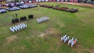 Upacara Pengibaran Bendera Merah Putih Memperingati HUT Proklamasi RI Ke 79 Tahun 2024 Di Sintang Berjalan Lancar
