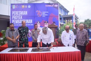 Kepala Bappeda Sintang Paparkan 18 Proyek Yang Diresmikan Bupati Sintang