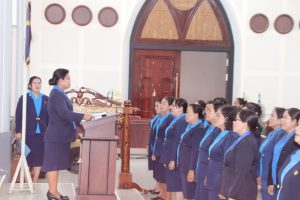 Pengurus 5 Ranting WKRI Kristus Raja Katedral Sintang Dilantik