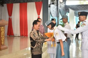 Bupati Sintang Buka Seleksi Anggota Paskibraka Duta Pancasila Tahun 2025