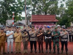 Satpol PP Sintang Ikuti Apel Gelar Pasukan Operasi Patuh Kapuas 2025