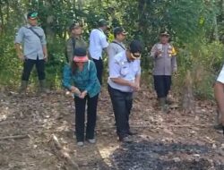 Camat Kayan Hulu Tanam Jagung Serentak di Kayan Hulu