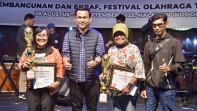 Wabup Sintang Tutup Pameran Pembangunan 2025 di Halaman GOR Apang Semangai